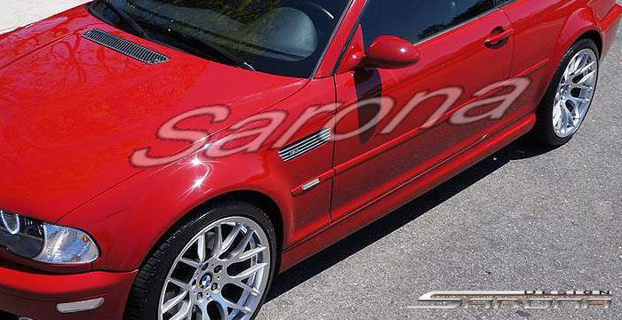 Custom BMW 3 Series  Coupe & Convertible Side Skirts (1999 - 2005) - $390.00 (Part #BM-025-SS)